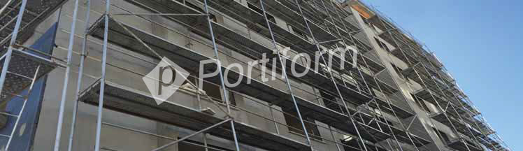 H TİPİ GÜVENLİKLİ CEPHE İSKELESİ