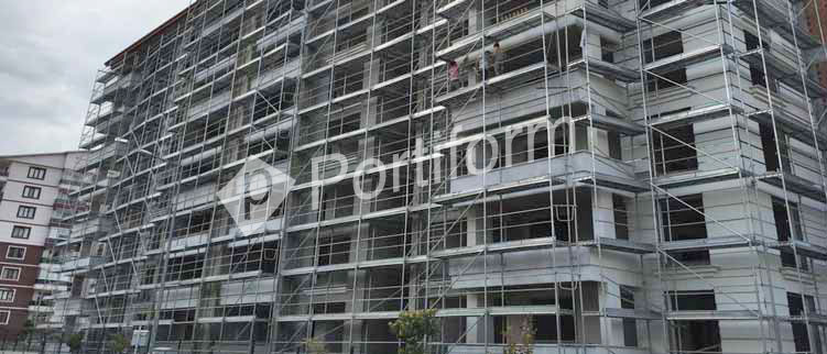 H TİPİ GÜVENLİKLİ CEPHE İSKELESİ